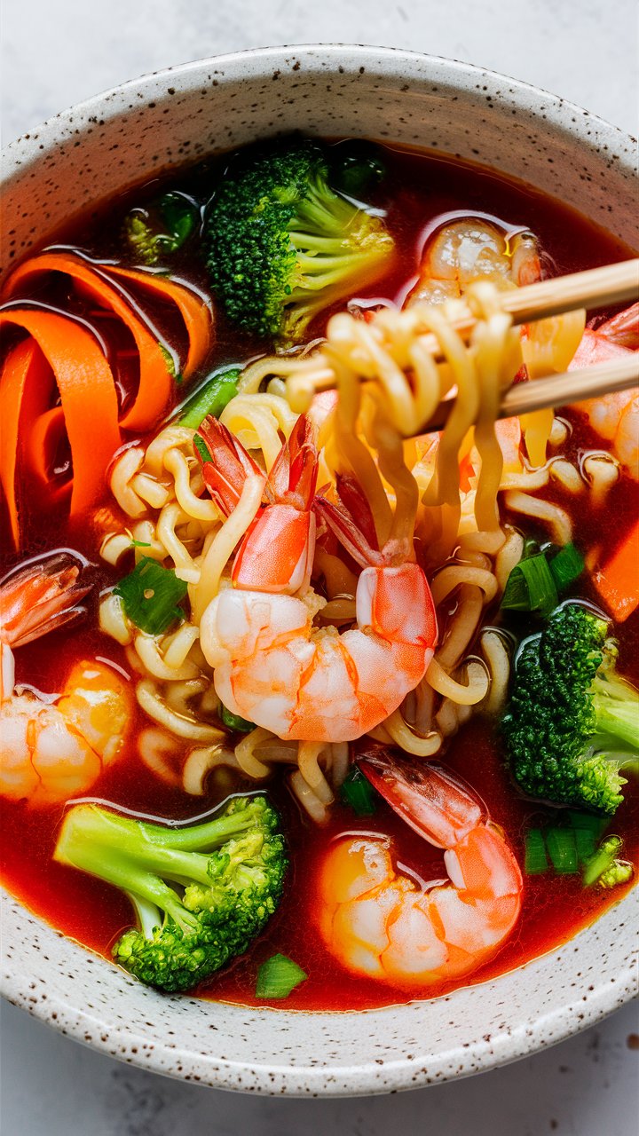 Quick & Easy Spicy Shrimp Ramen Noodle Soup in Under 30 Minutes 2025