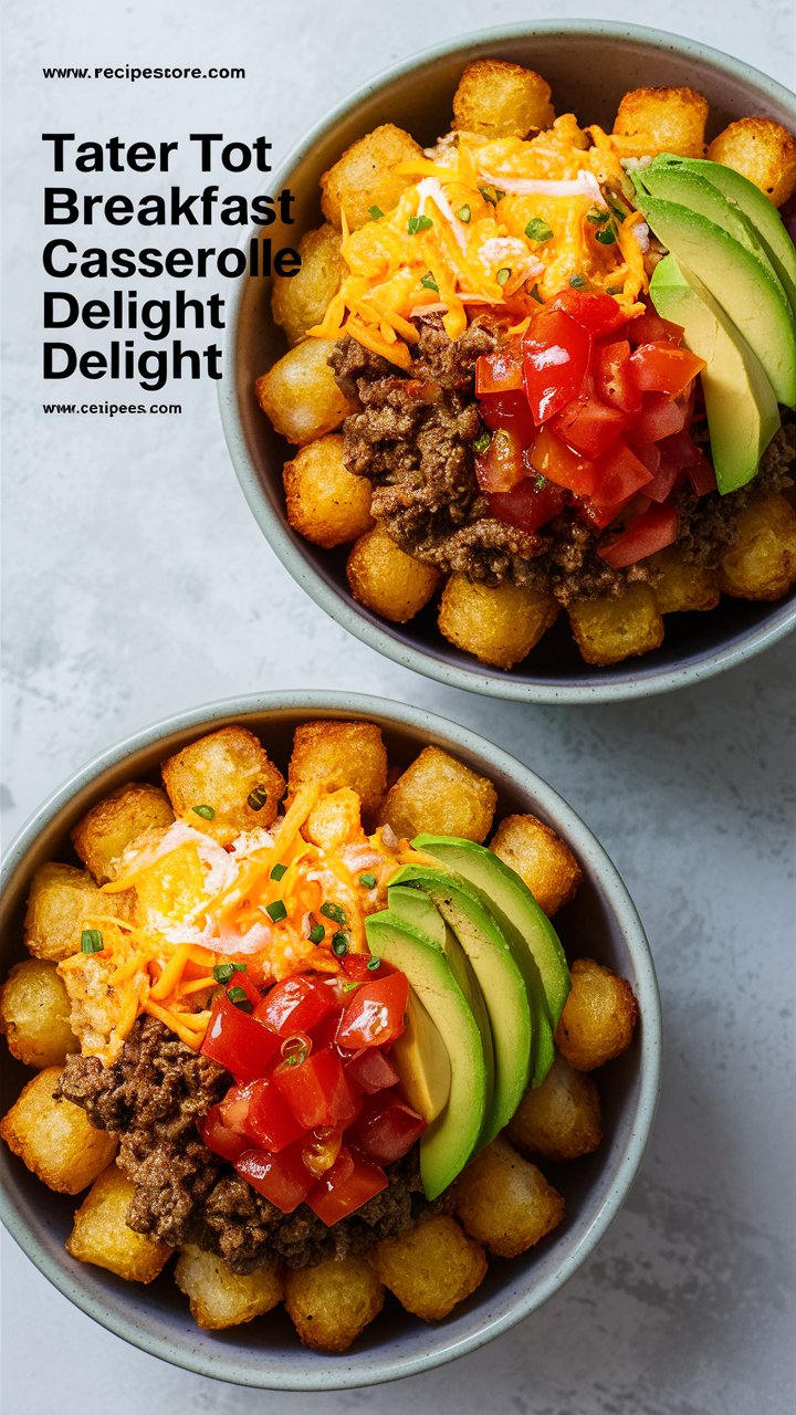 Easy and Hearty Tater Tot Breakfast Casserole You’ll Love 2025