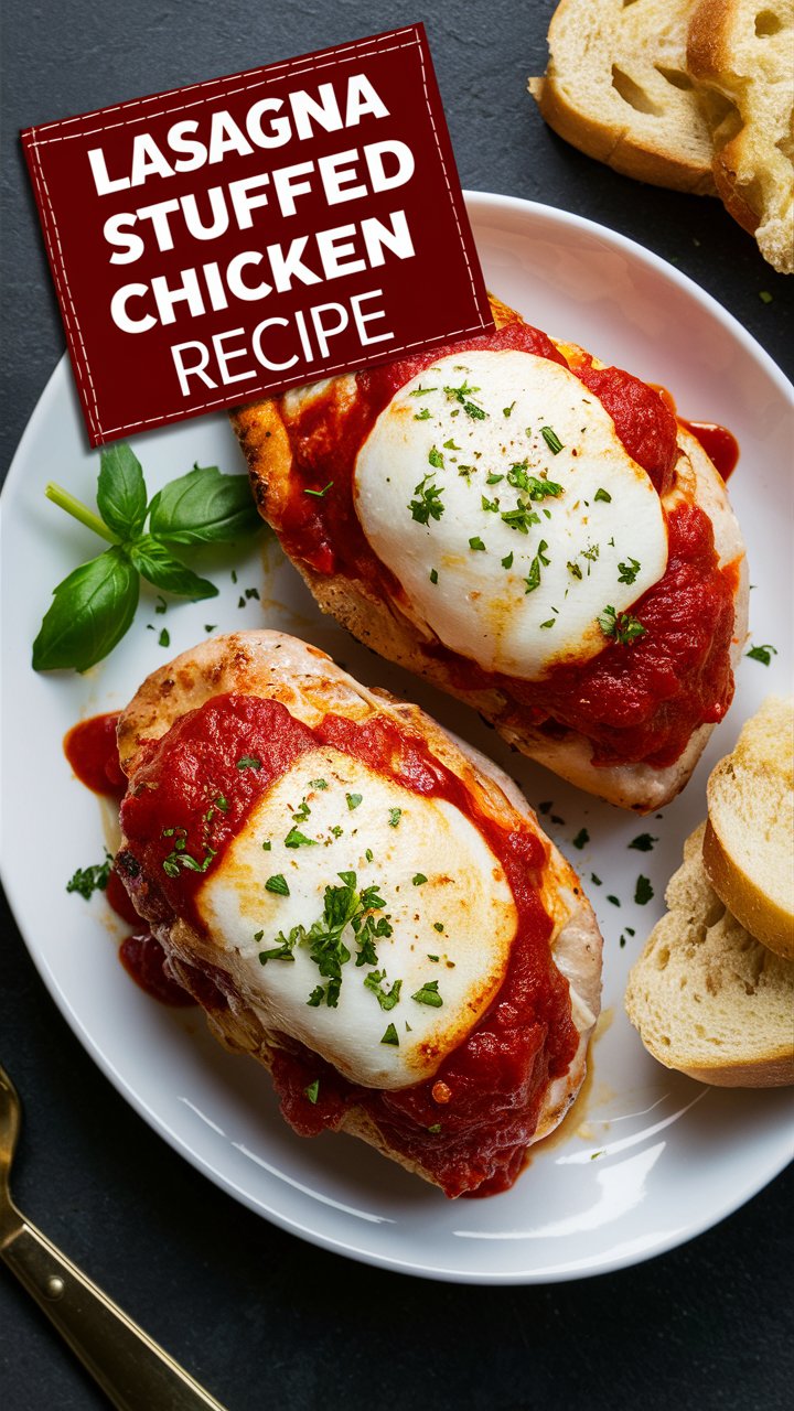 How to Make Lasagna Stuffed Chicken That Melts in Your Mouth 2025