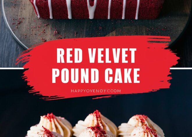 “The Best Moist Red Velvet Pound Cake Recipe You’ll Ever Try” 2025