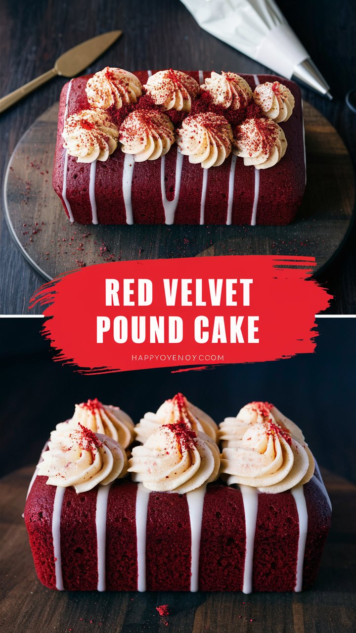 “The Best Moist Red Velvet Pound Cake Recipe You’ll Ever Try” 2025