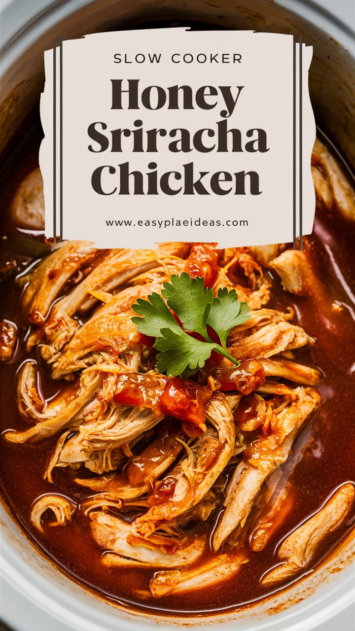 Sticky, Sweet, and Spicy: Slow Cooker Honey Sriracha Chicken Recipe 2025