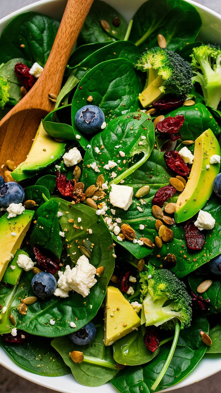Homemade Spinach Blueberry Salad with Poppy Seed Ranch for Busy Weeknights 2025