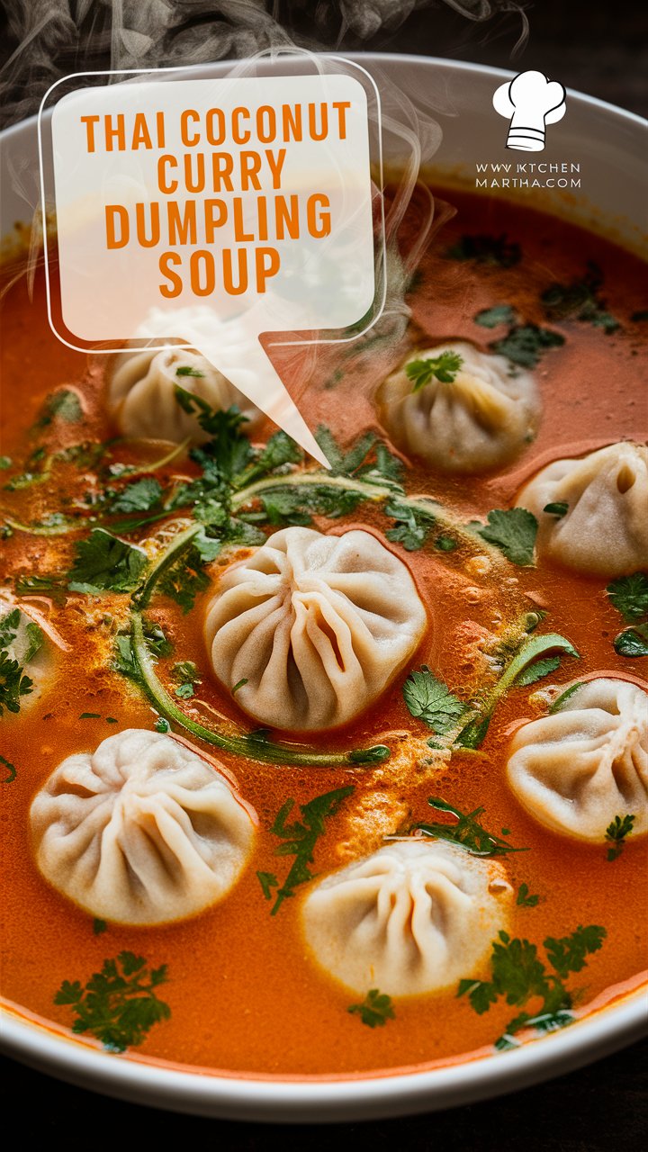 Easy Thai Coconut Curry Dumpling Soup Ready in 30 Minutes 2025
