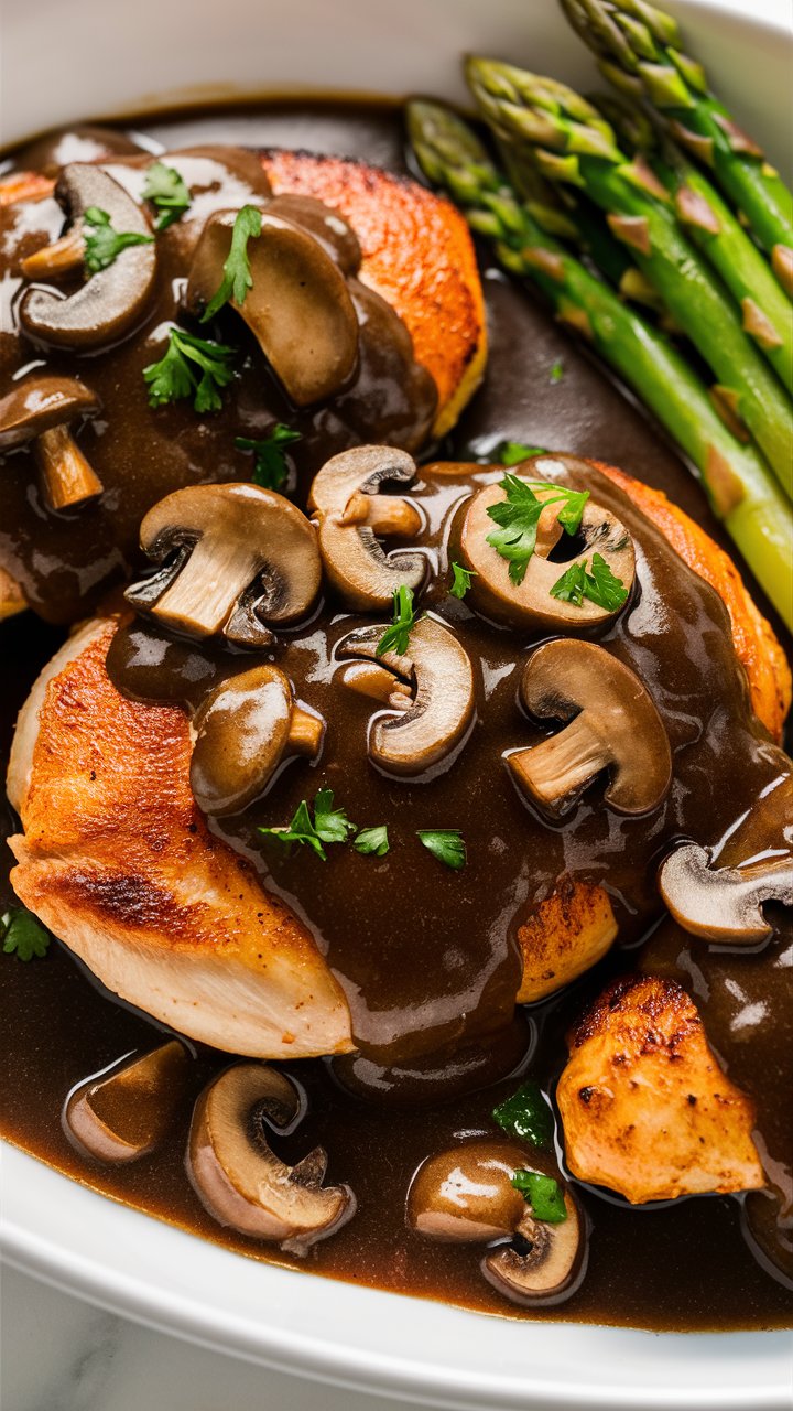 “Chicken Madeira with Mozzarella and Asparagus: Step-by-Step Guide” 2025