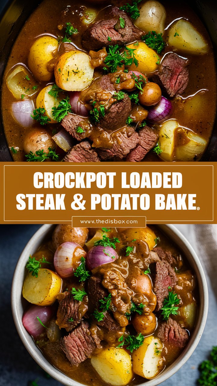 Slow Cooker Cheesy Steak and Potatoes: Melt-in-Your-Mouth Goodness 2025