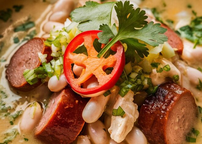 Spicy and Creamy Cajun White Bean Chili with Chicken 2025