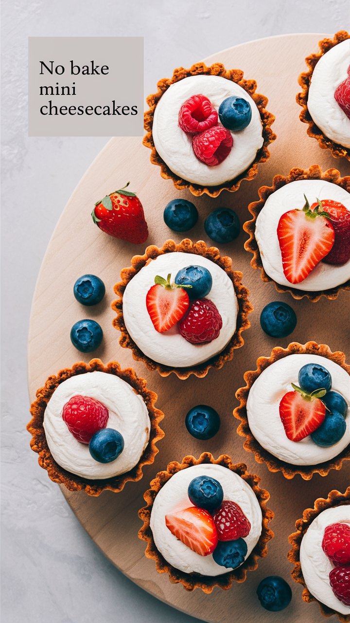 Step-by-Step Guide to Irresistible No-Bake Mini Cheesecakes 2025
