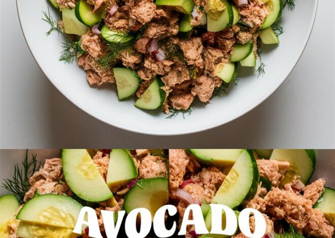 How to Make Tuna Avocado Cucumber Salad in Under 10 Minutes 2025