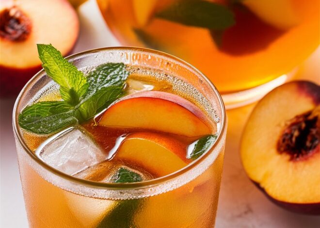 How to Make Perfect Peach Mint Lemonade at Home 2025