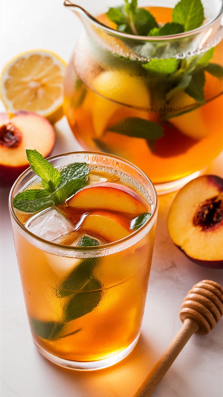 How to Make Perfect Peach Mint Lemonade at Home 2025