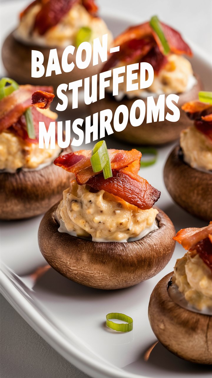 Crispy, Cheesy Bacon Stuffed Mushrooms That Everyone Will Love 2025