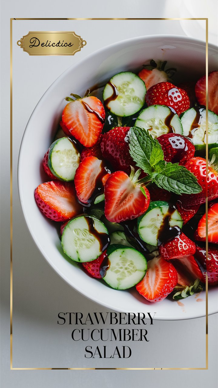 How to Make the Perfect Summer Strawberry Cucumber Salad 2025