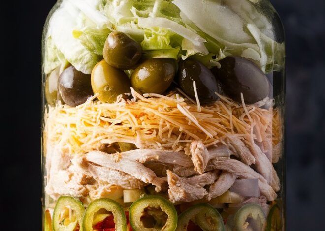 How to Make the Ultimate Italian Grinder Salad in a Jar 2025