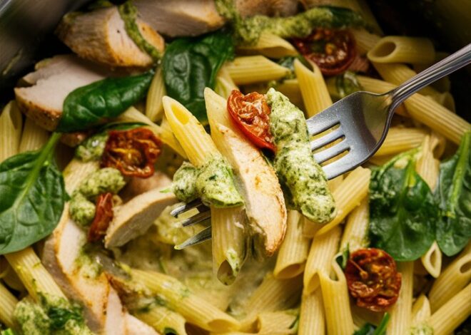 How to Make Restaurant-Quality Creamy Pesto Chicken Pasta at Home 2025