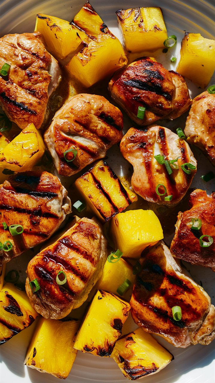 Easy Grilled Pineapple Chicken Thighs with Sweet-Tangy Glaze 2025