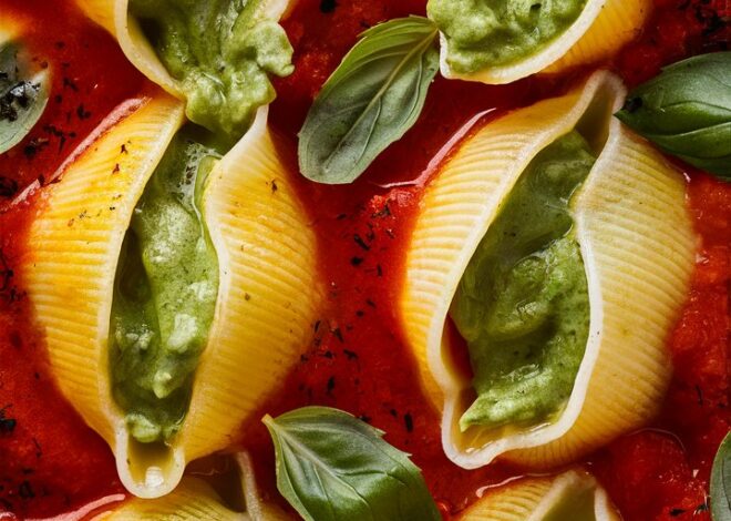 Spinach and Ricotta Stuffed Shells Recipe – Creamy, Cheesy, Delicious 2025