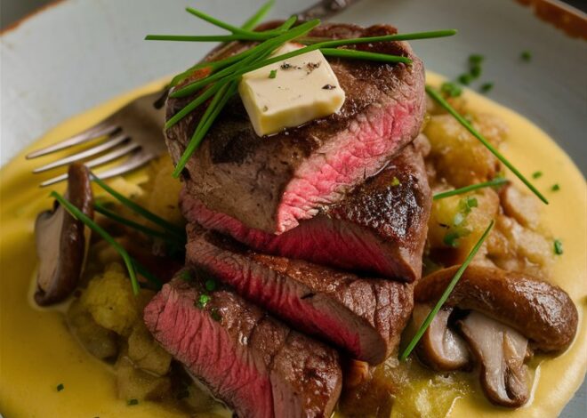 How to Make Filet Mignon with Creamy Mushroom Sauce at Home 2025