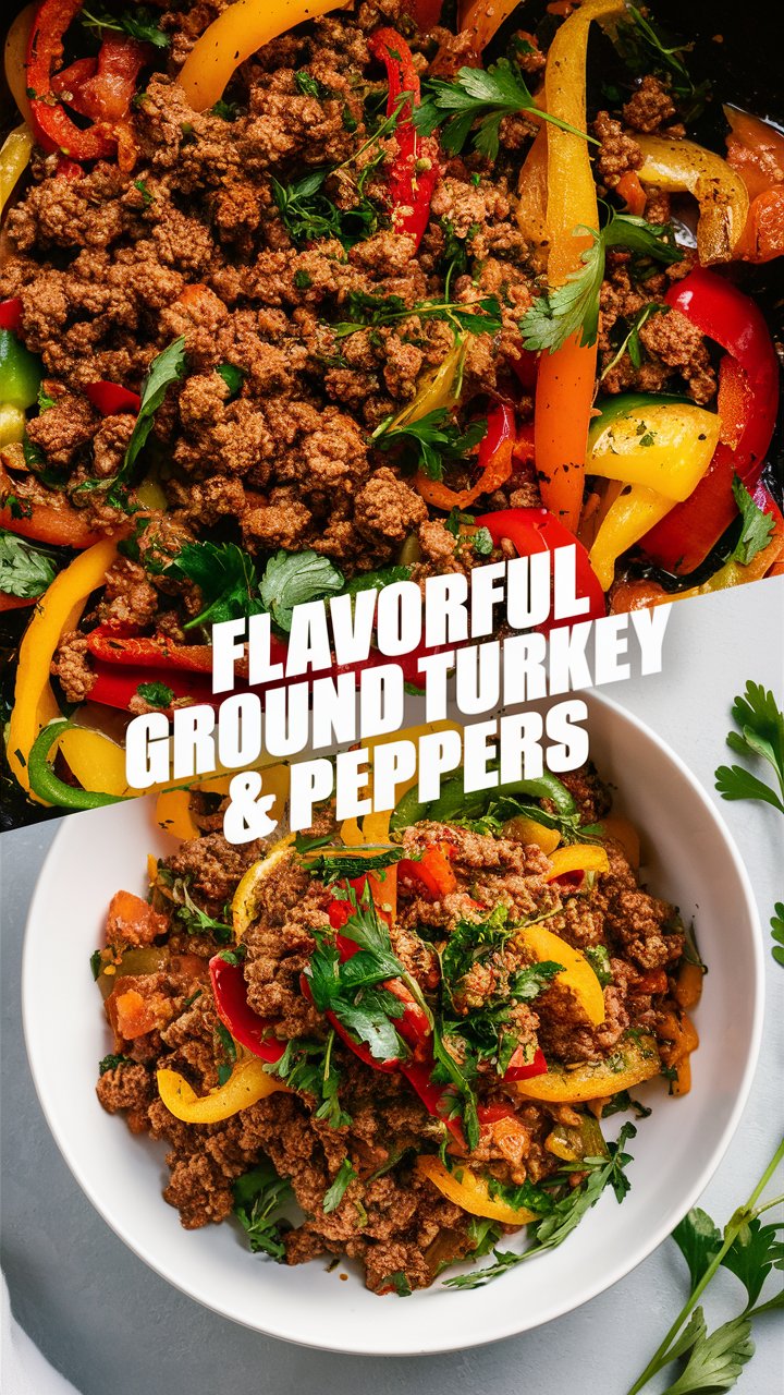 Healthy Ground Turkey and Peppers Recipe for Busy Families 2025