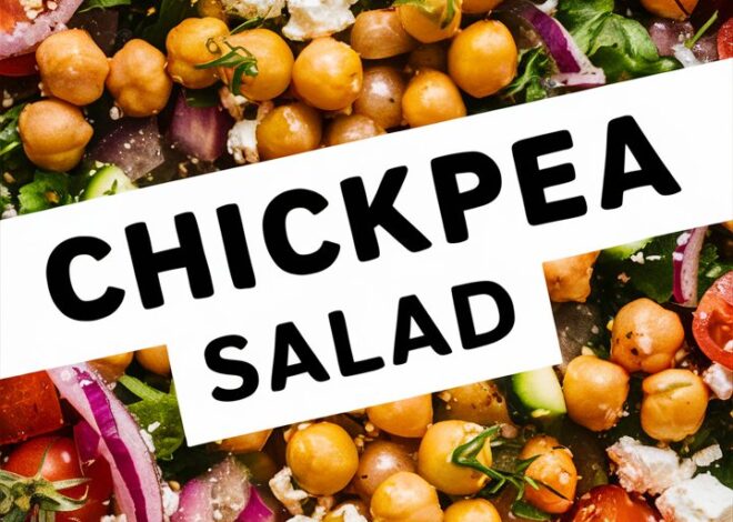 Simple Mediterranean Chickpea Salad You Can Make in 10 Minutes 2025