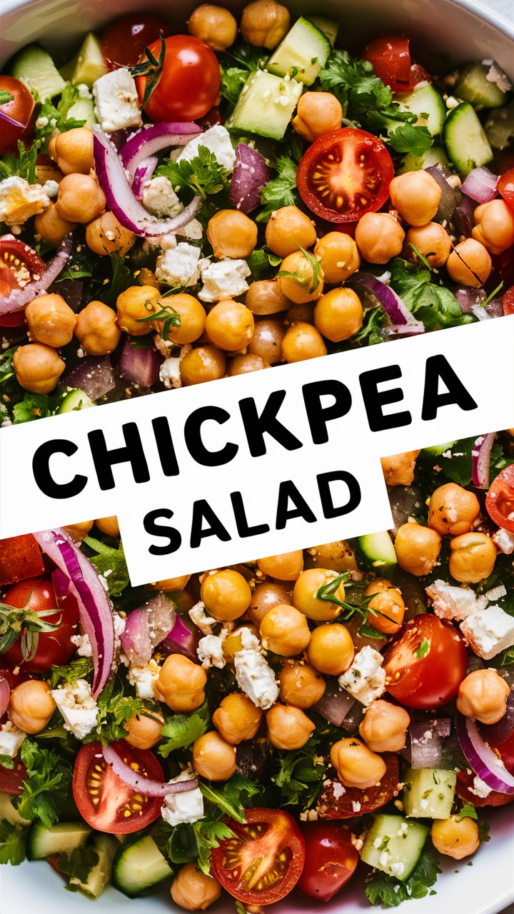 Simple Mediterranean Chickpea Salad You Can Make in 10 Minutes 2025