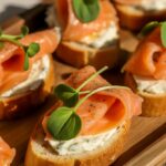 Smoked Salmon Crostini