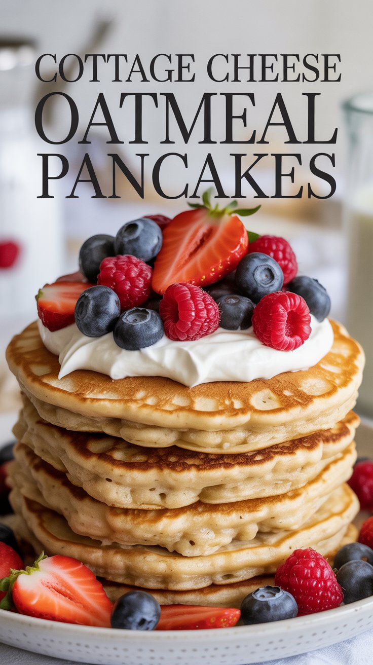 Cottage Cheese Oat Pancakes: A Delicious Blend of Protein, Fiber & Flavor 2025-26