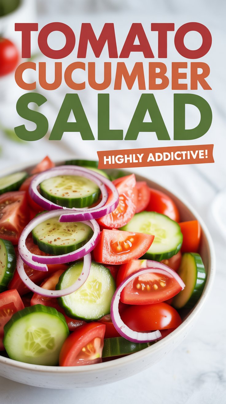 Fresh & Flavorful Cucumber and Tomato Salad in Just 10 Minutes 2025